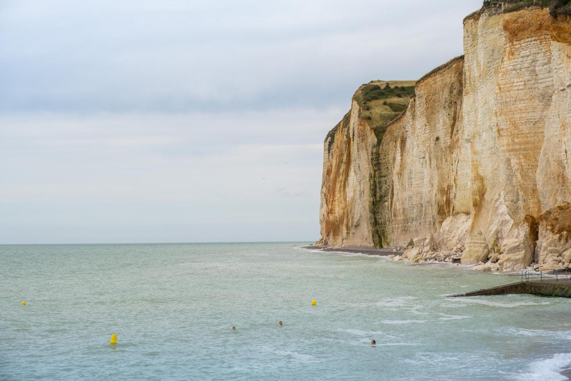 Huttopia Les Falaises - Normandie Saint-Pierre-en-Port Luaran gambar